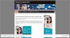Desktop Screenshot of illusionscostumehire.com